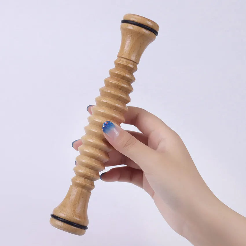 Wooden Foot Massage Roller