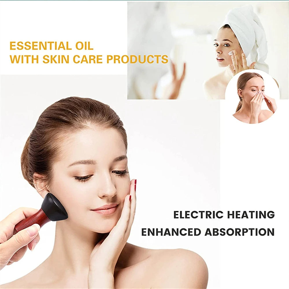 Natural Hot Stone Electric Massager