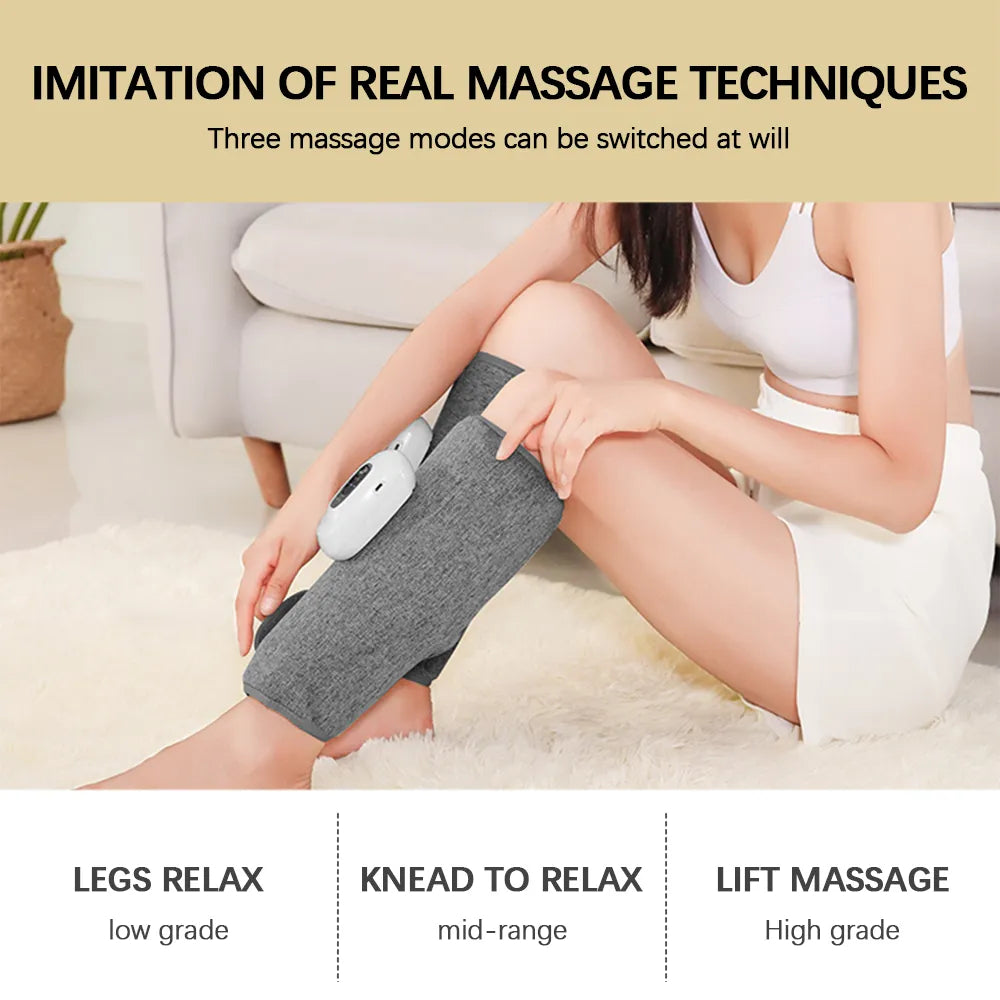 Air Pressure Heated Leg Massager
