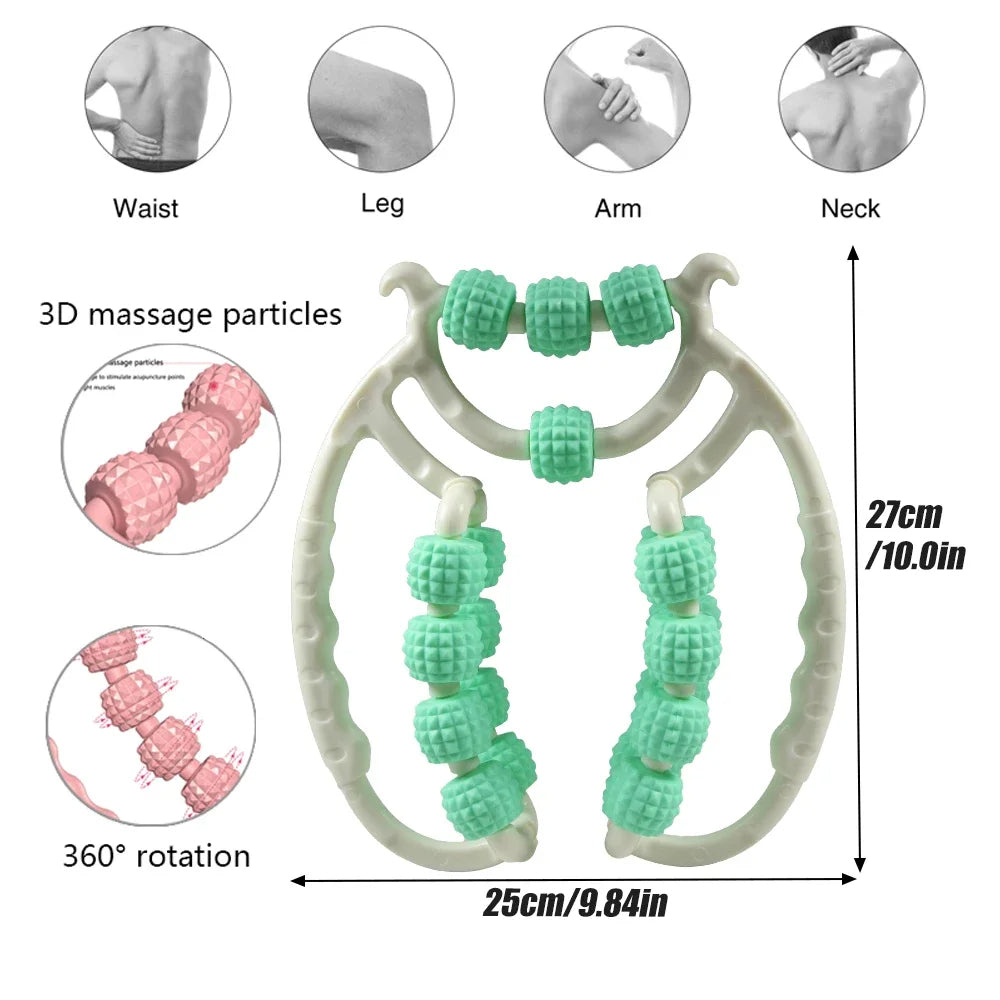 Manual Yoga Massage Roller