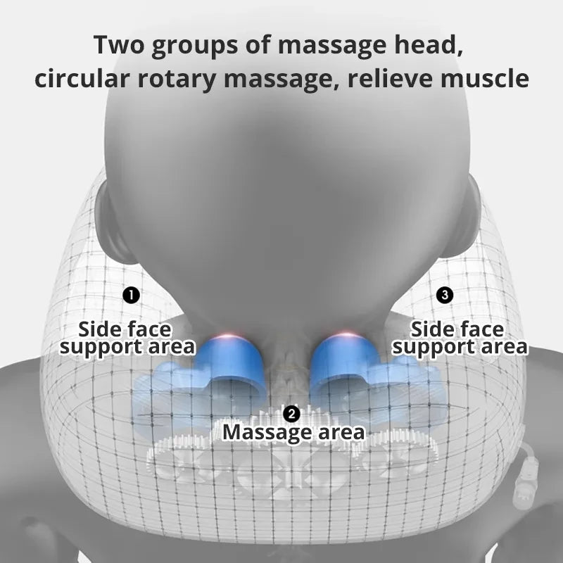 Heated Neck Massaging Pillow