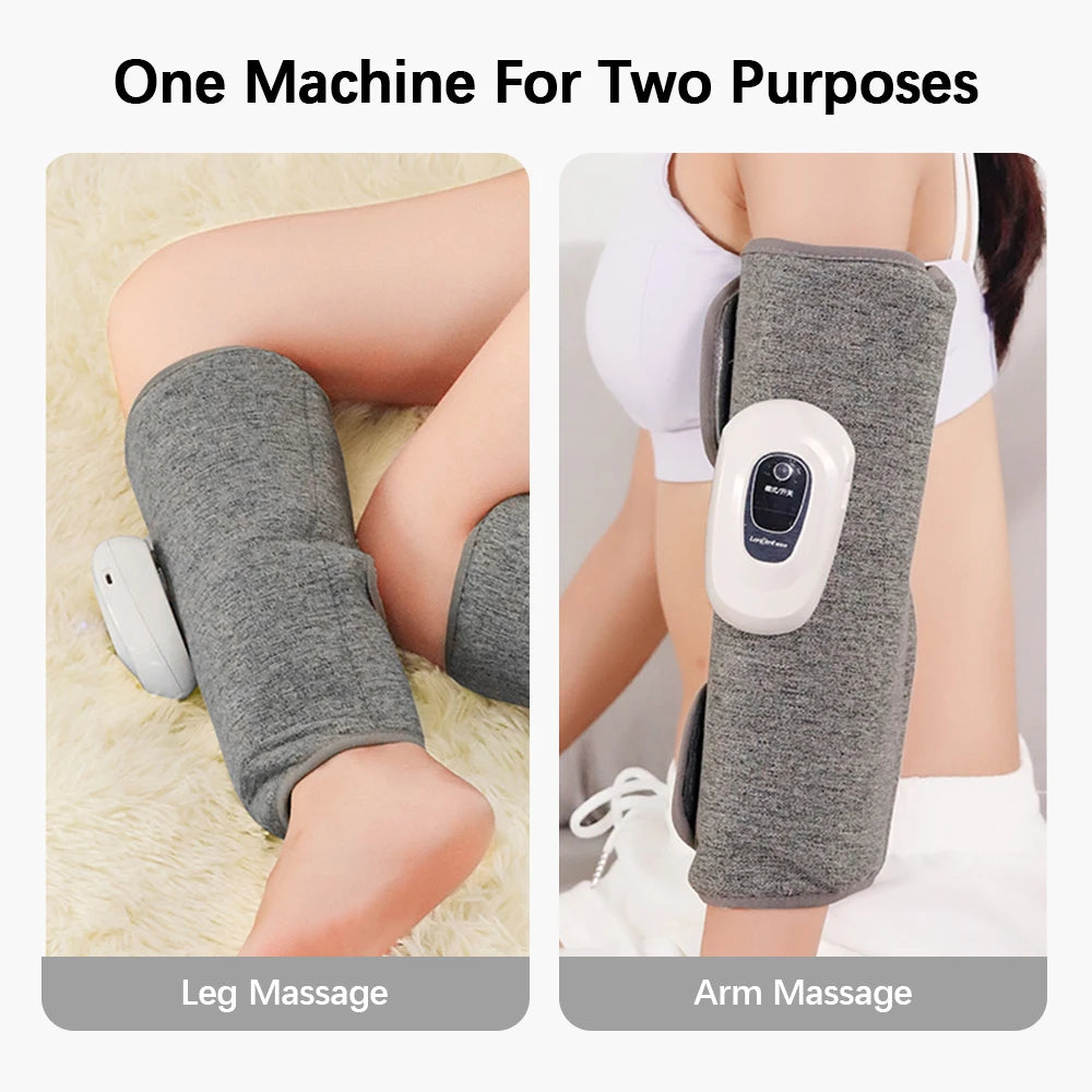 Air Pressure Heated Leg Massager