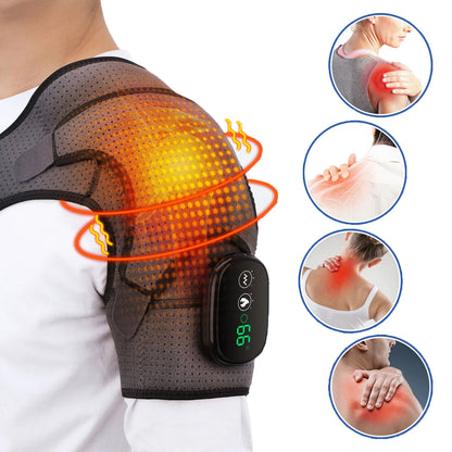 Heated Vibrating Shoulder Massager